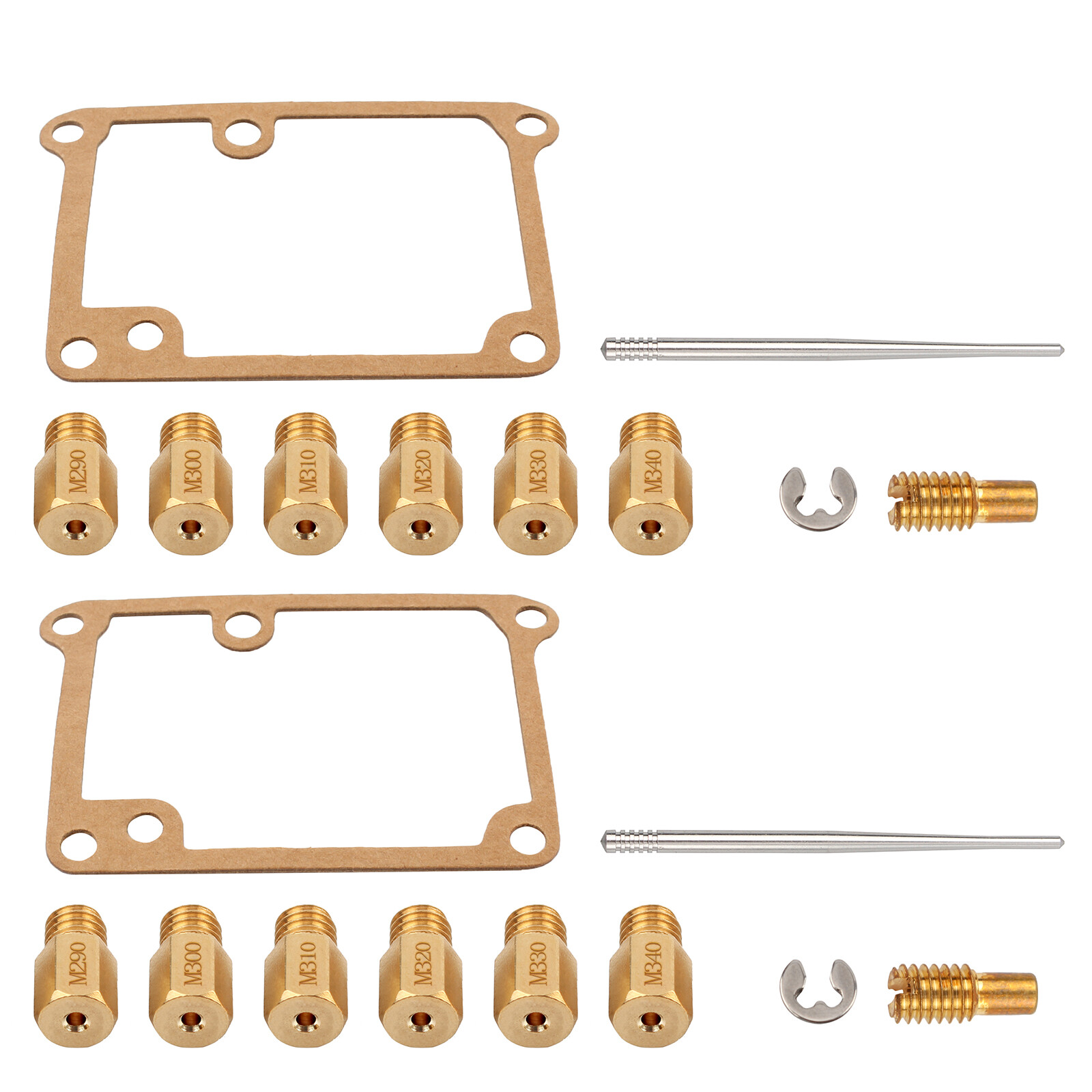 For Vito's Yamaha Banshee FULL JET KIT - 12 main jets + 2 pilot + 2 needles