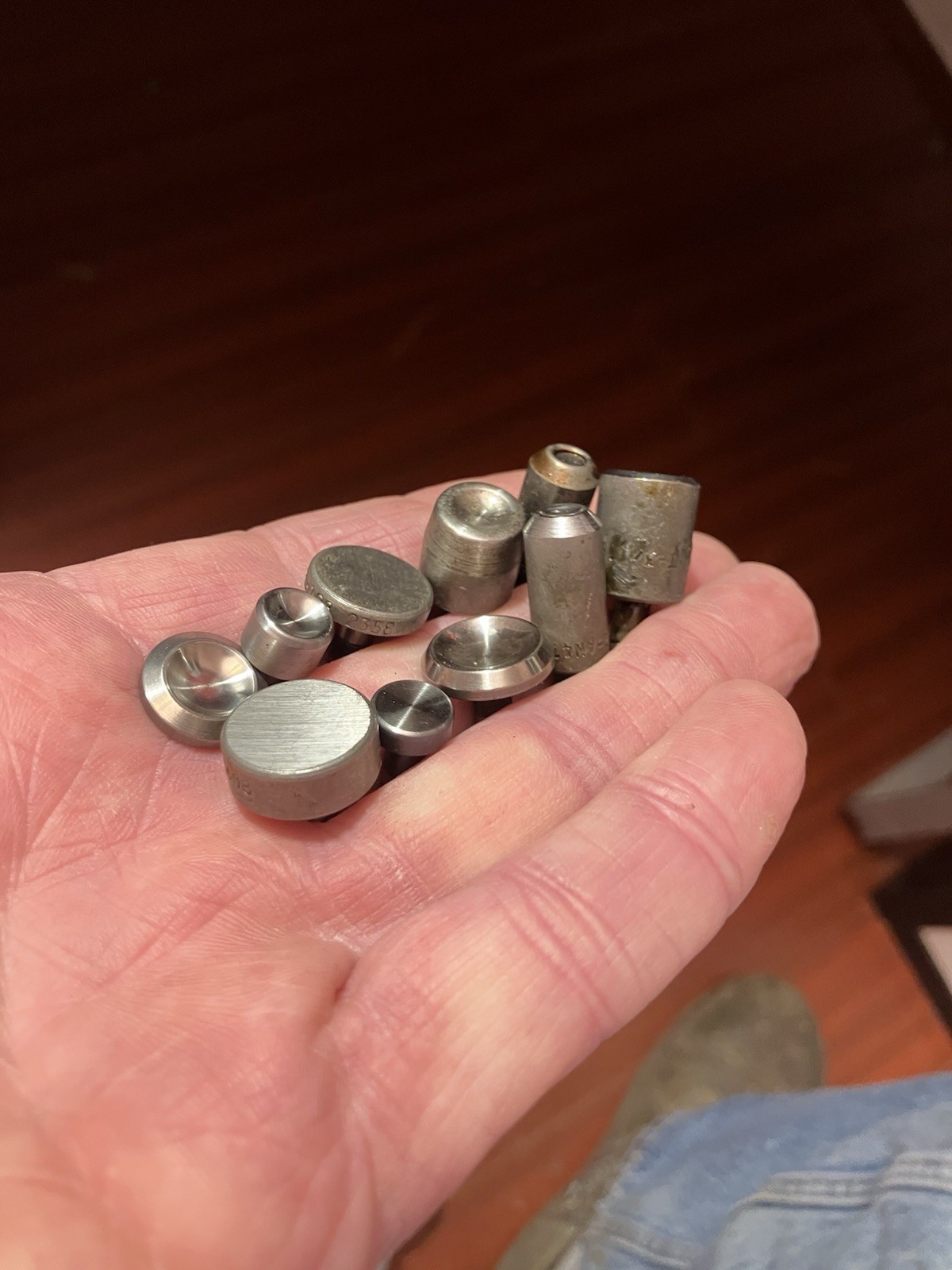 Lot 20 Hand Rivet Squeezer Die 3/16 Shank Aircraft Aviation Tools #2 Belly Tank