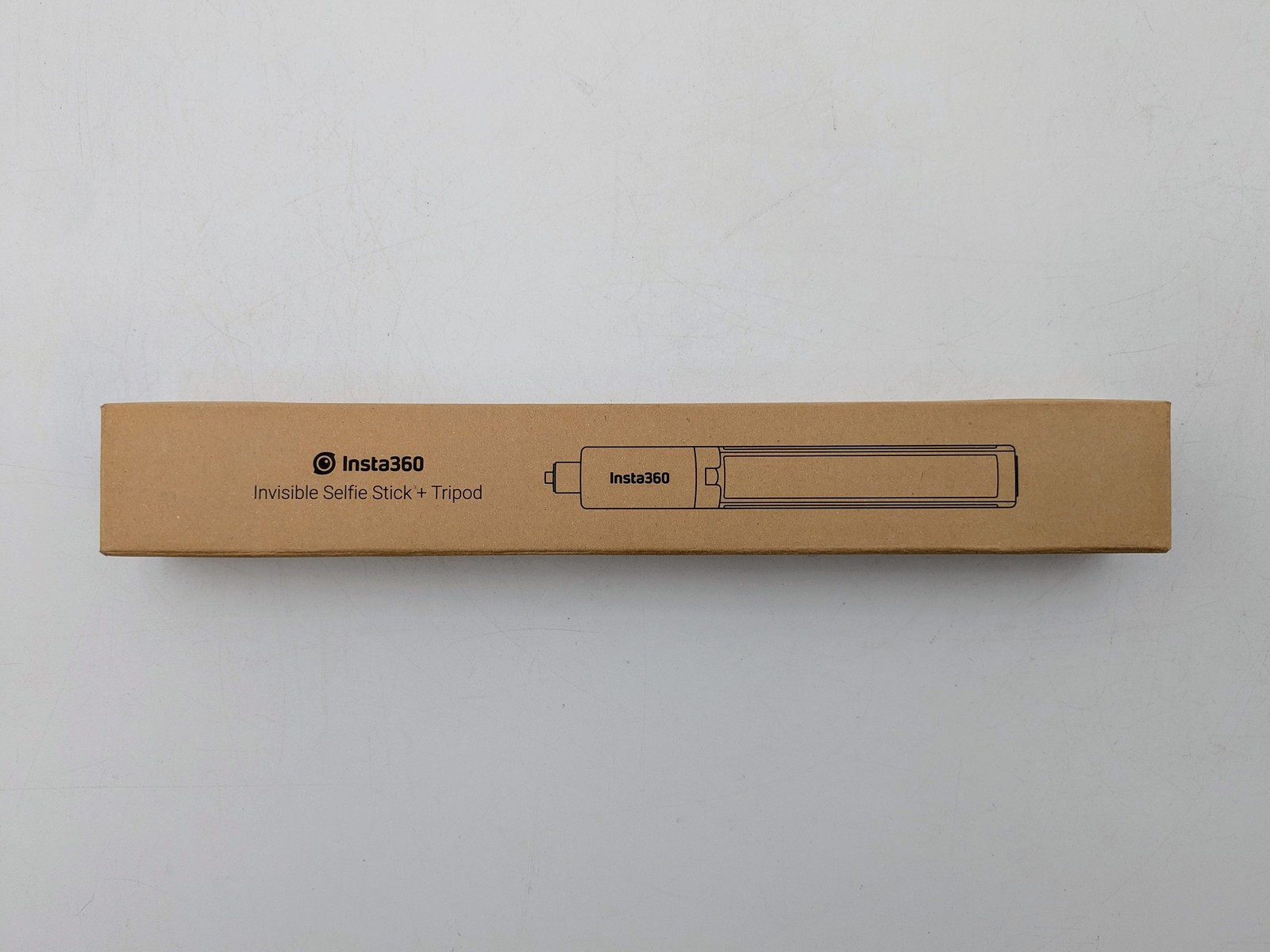 Insta360 2-In-1 Invisible Selfie Stick + Tripod Black