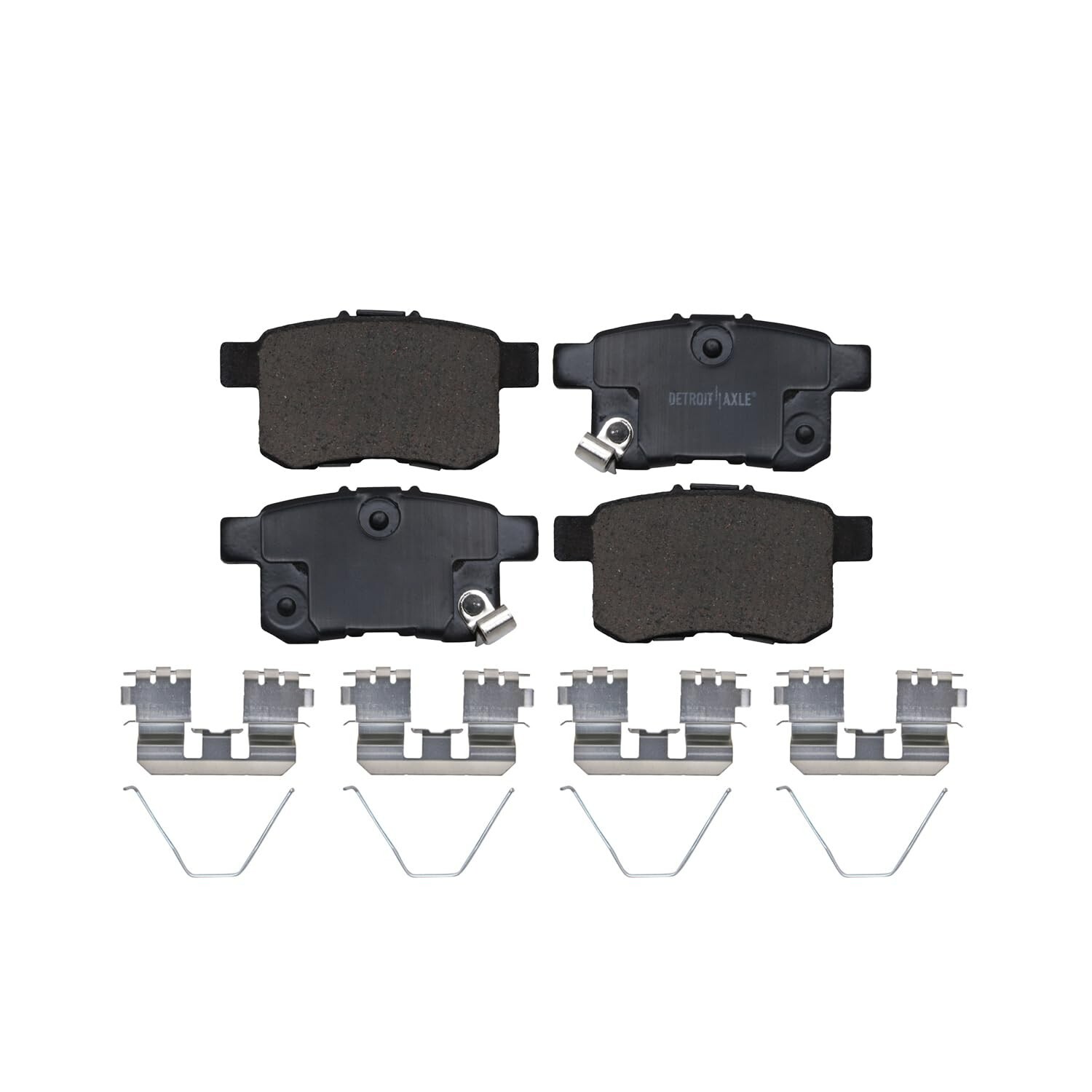 Front Rear Ceramic Brake Pads for 2013 2014 2015 2016 2017 Honda Accord No LX