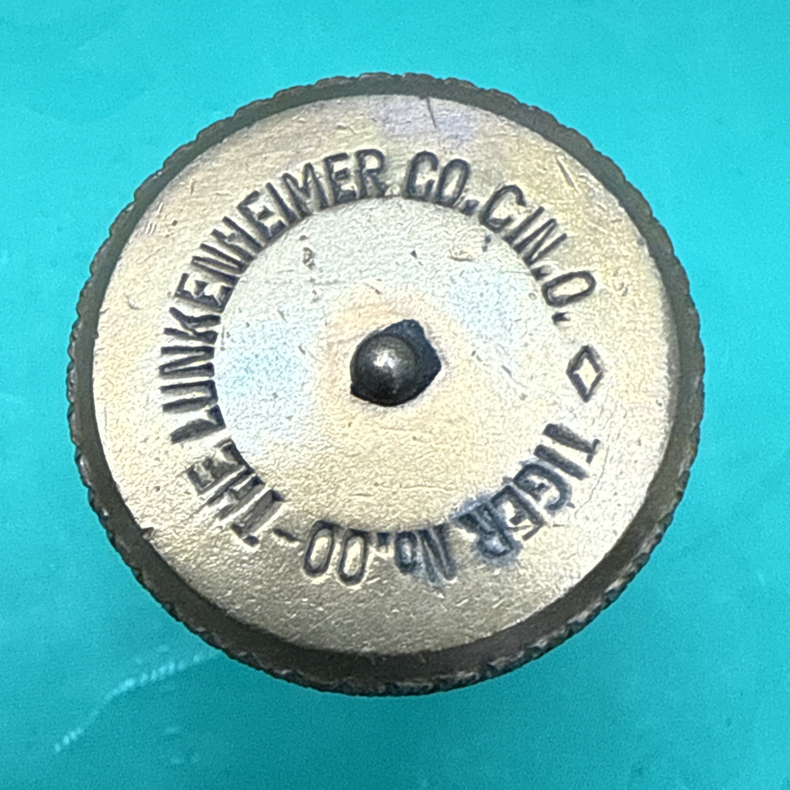 Vintage Lunkenheimer 1/4” Brass Grease Cup Oiler Gits No.00 Hit Miss Engine