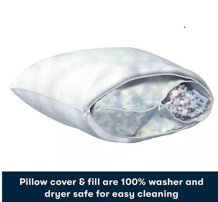 Serta 2-Pack Gel Memory Foam Cluster Bed Pillow