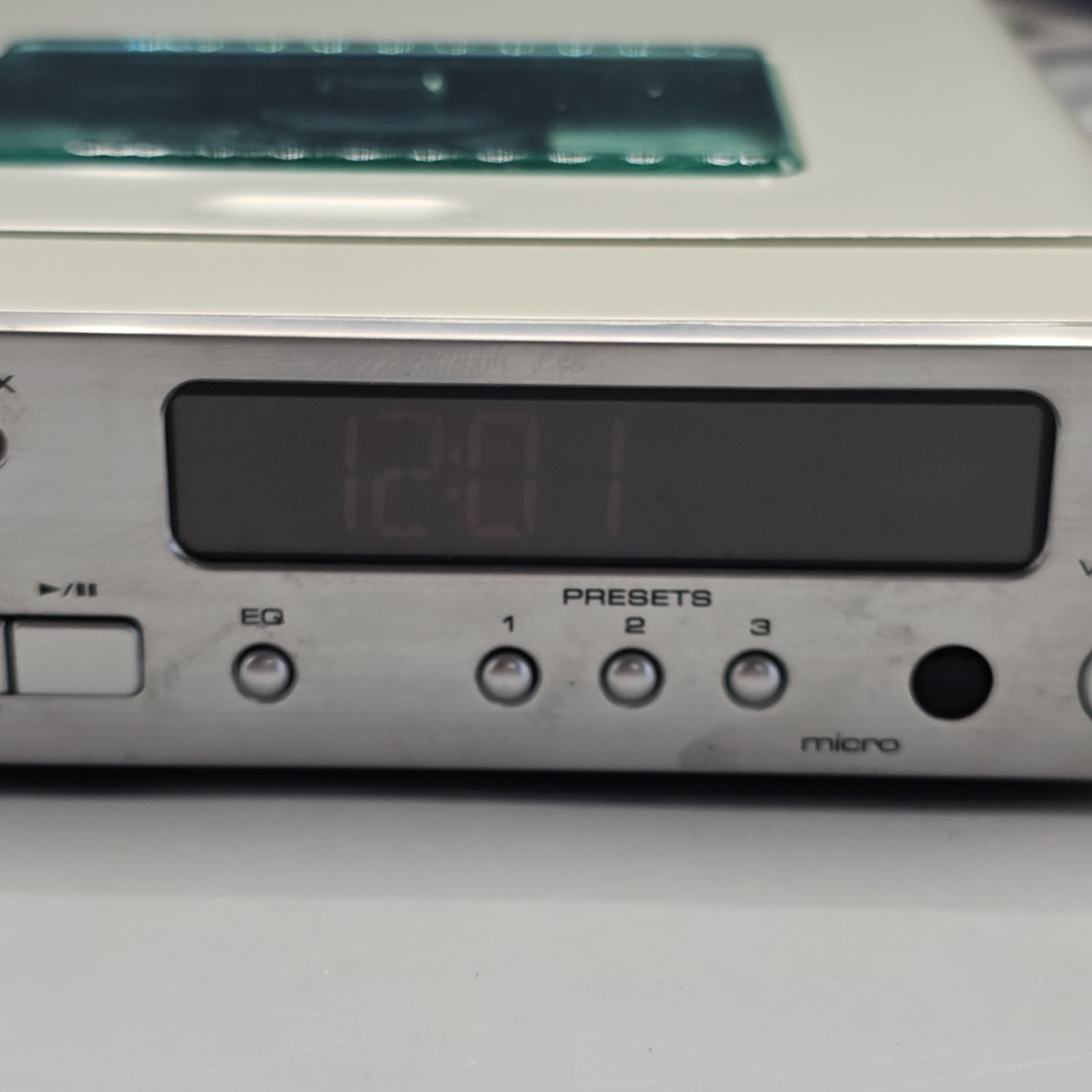 Brookstone Micro Player SystemCD Player Power Supply Sub No Speakers Tested!