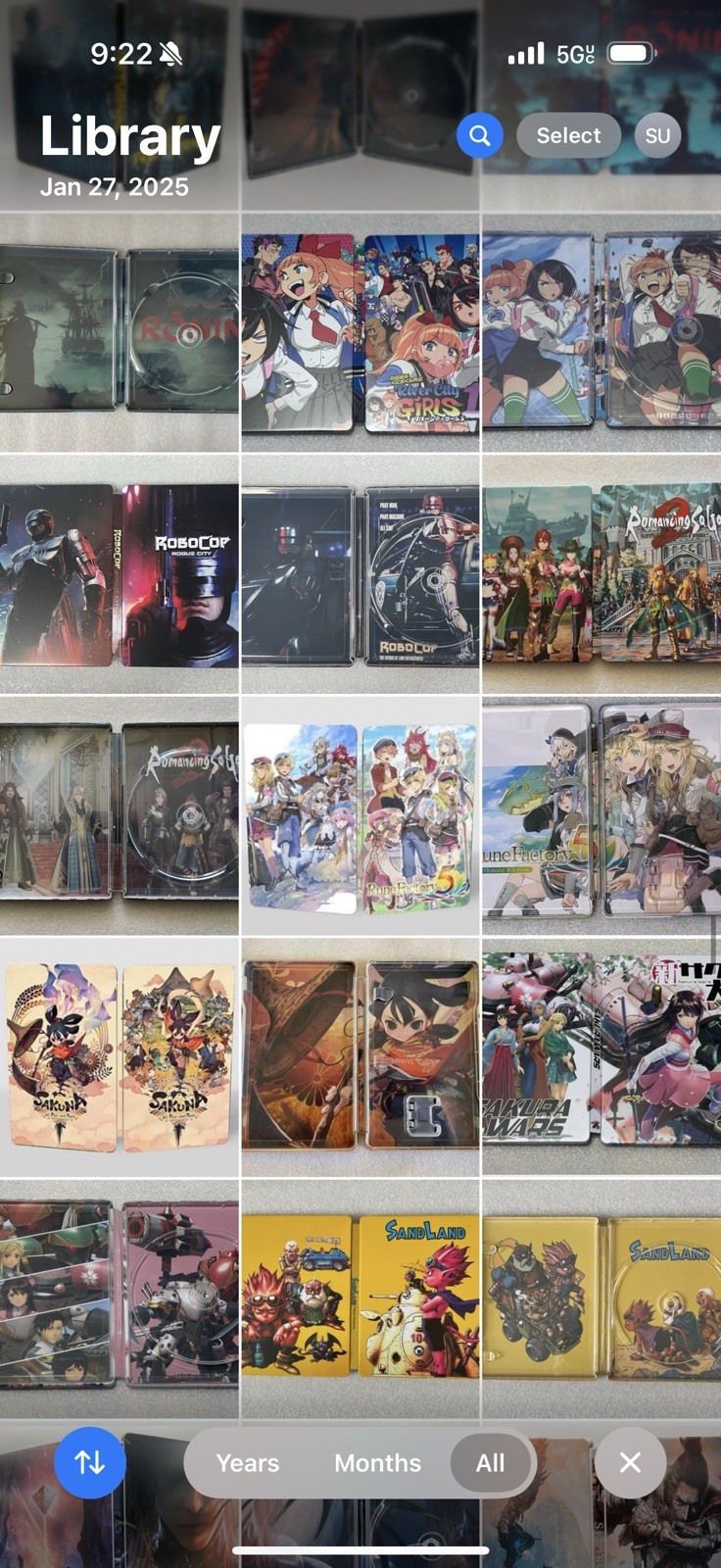 Bundle Of 5 Custom Made Steelbook Cases ( Pick any Of 5 Items) PS4/PS5/Xbox/NS