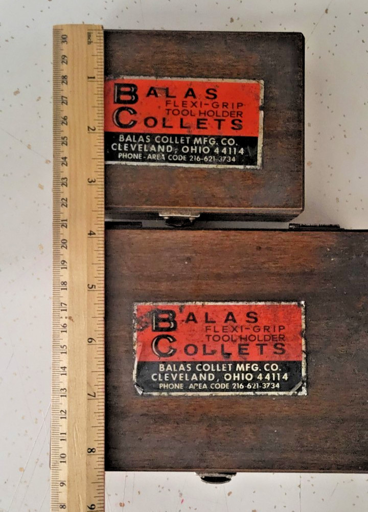 BALAS COLLETS LOT OF 53 In Original Wooden Boxes