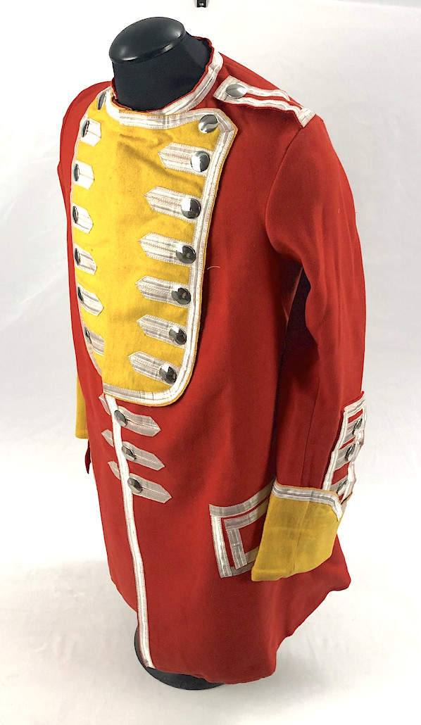 French & Indian War Officer's Coat - 44th Regiment Size 46 / XL