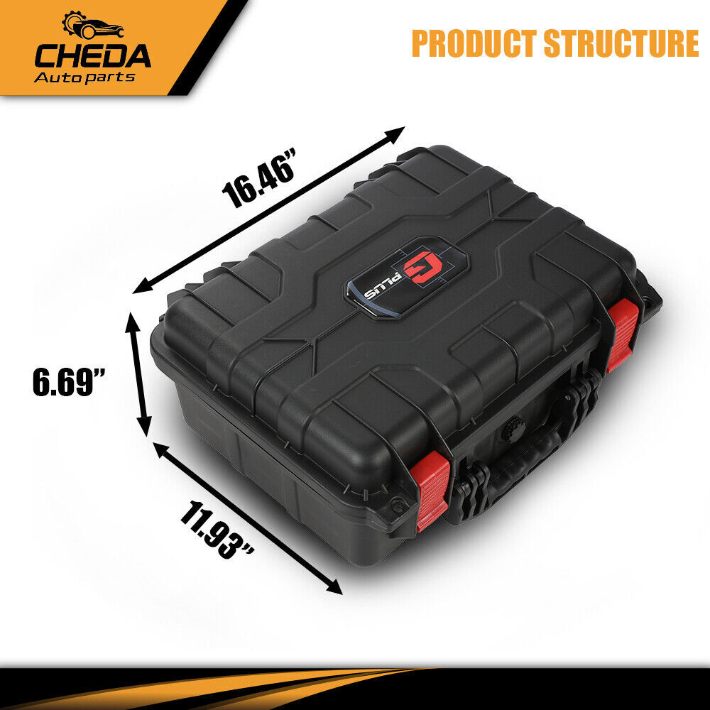 [50CT 150CT] Weatherproof Graded Card Storage Box Case Slab Holder Protector NEW