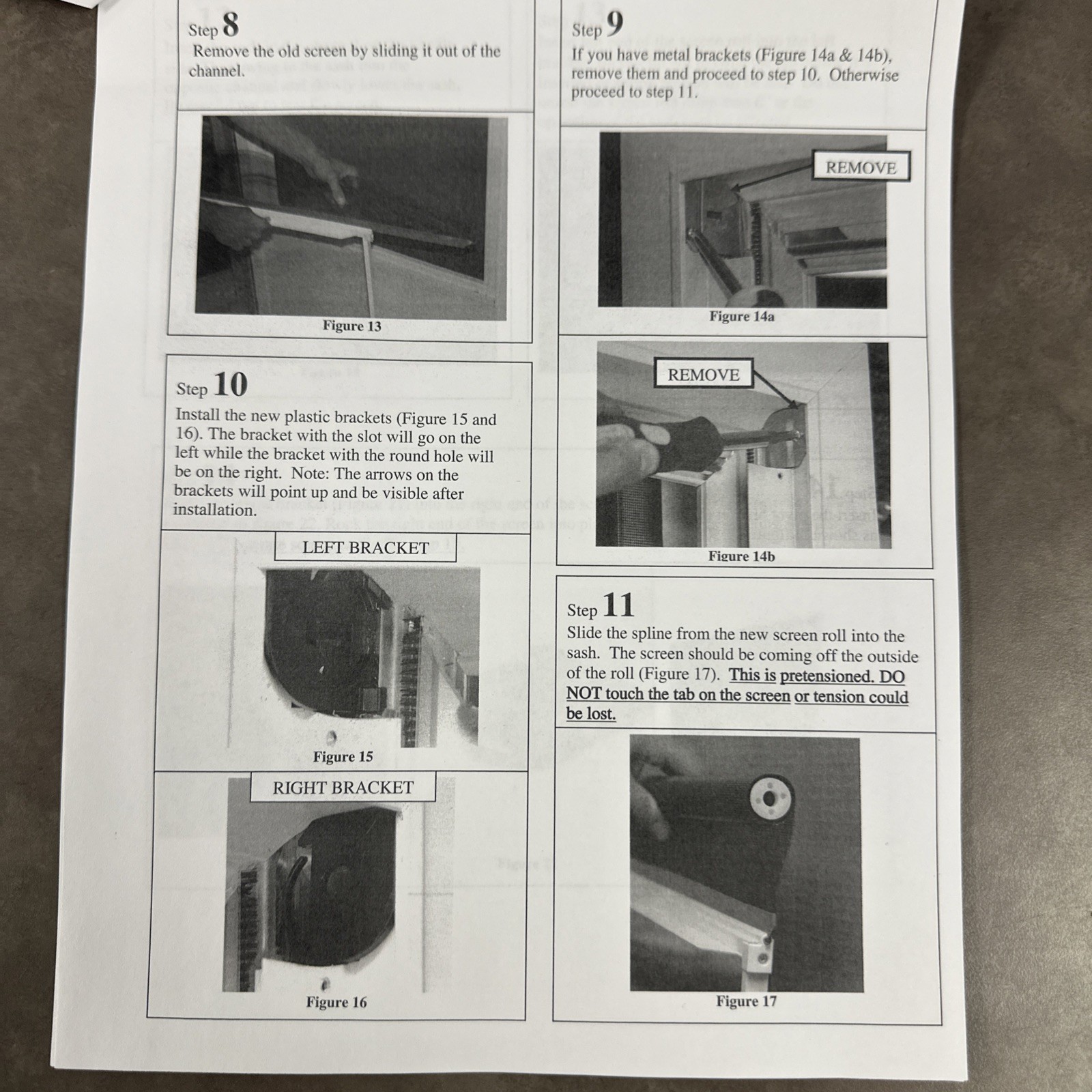Larson EasyVent 31" Retractable Screen Roll for 36" Storm Door. Part # 0800722