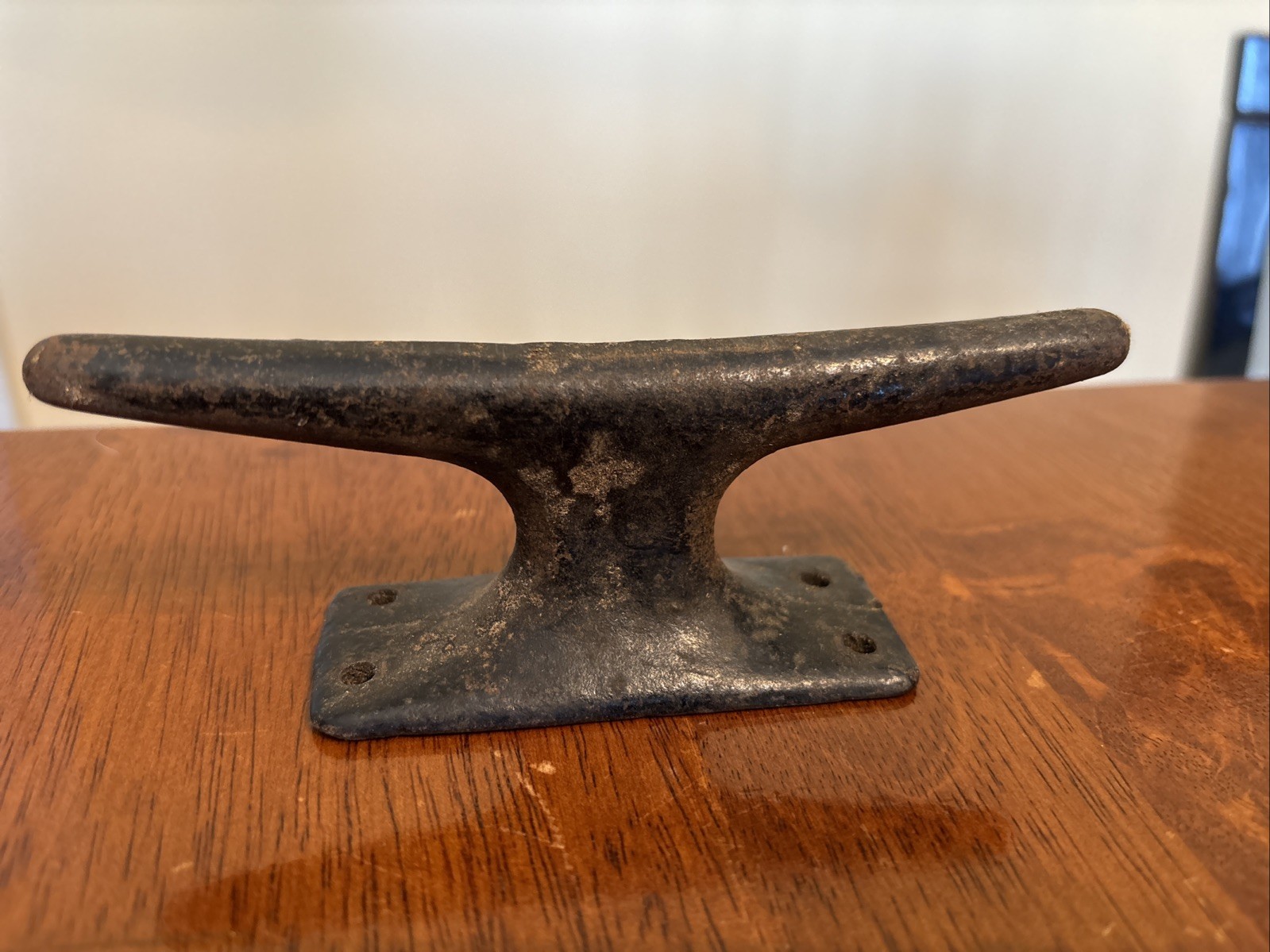 Antique Iron Boat Cleat Small 3 1/4” Long