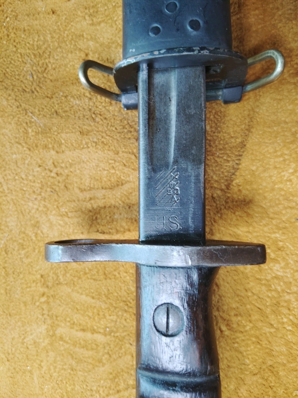 M1917 Enfield Remington Bayonet WWI WWII USMC 1913 8/17 British Markings US