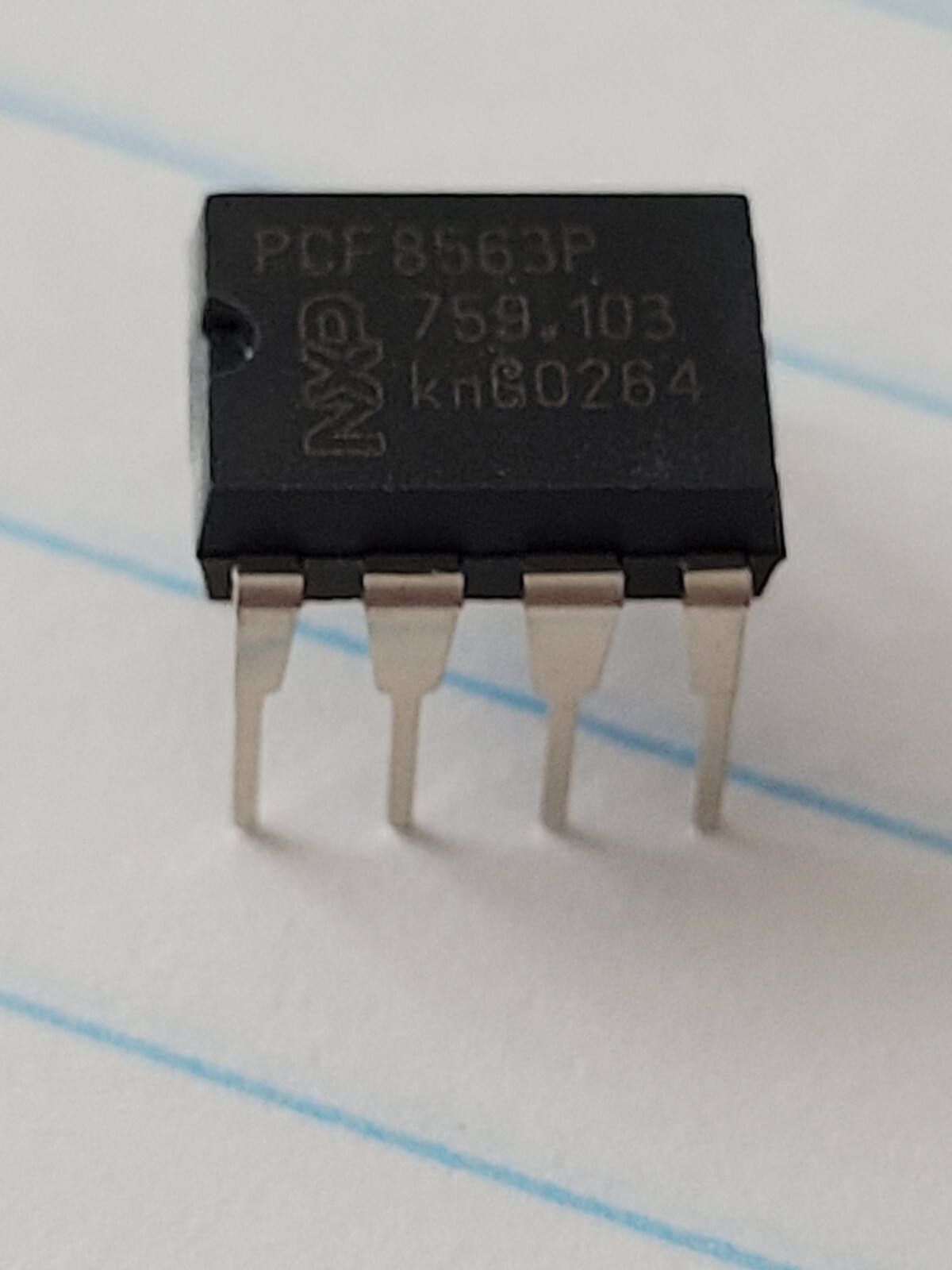 2 pcs - PCF8563P IC RTC Real Time Clock DIP8