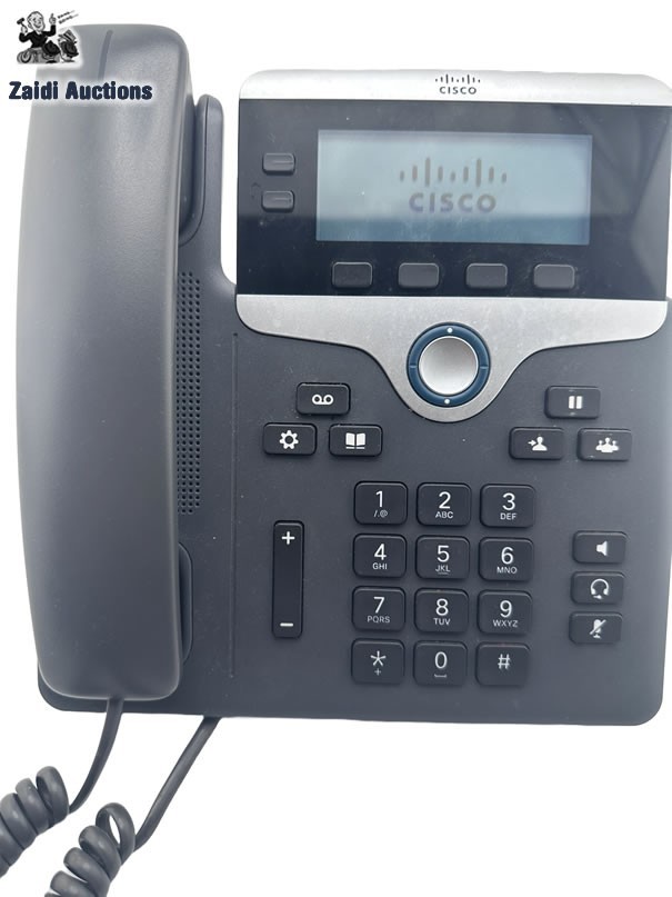Cisco  CP-7821-K9  VOIP phon with Stand & Handset !! Grade A !! Tested Working !