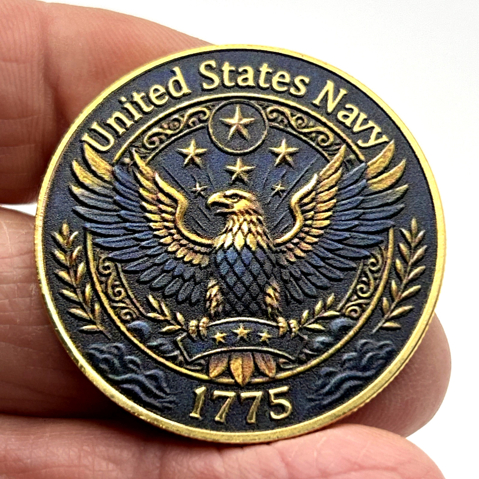 *US NAVY 250th ANNIVERSARY* Commemorative Challenge Coin Collectible Medal