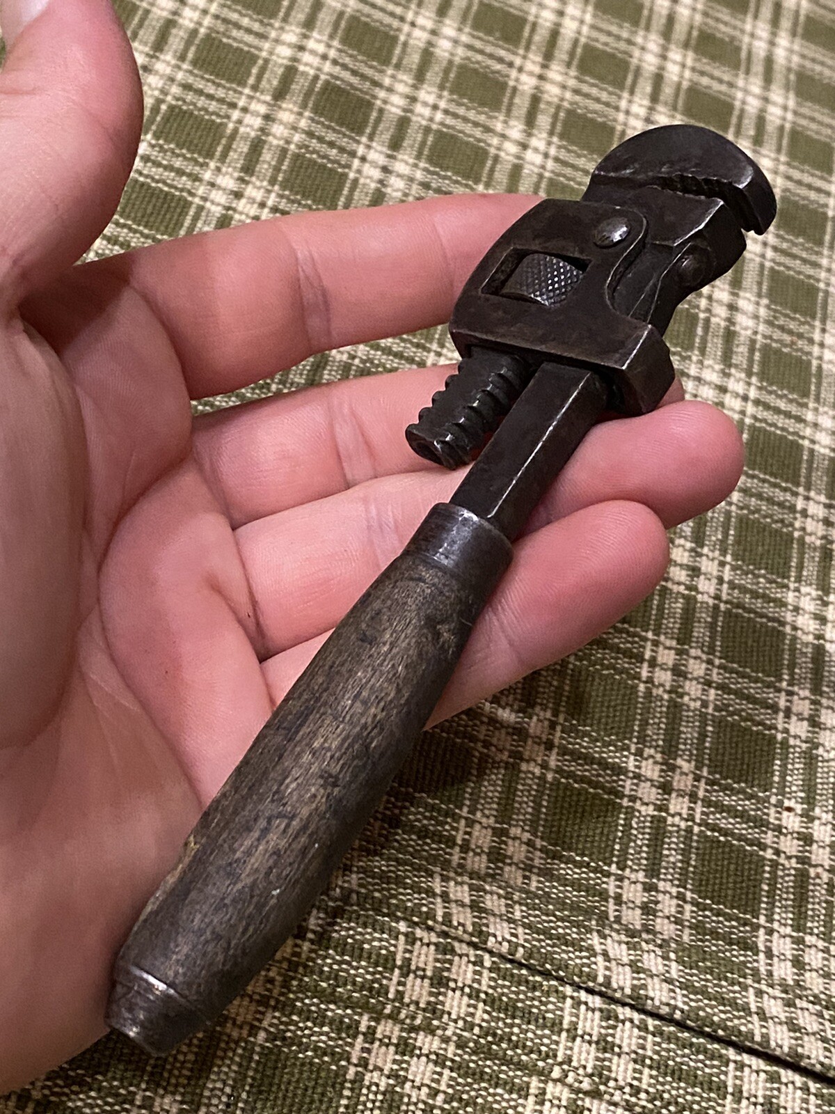 Stillson Wrench By Moore Drop Forging No. 6 6” Springfield Mass USA Antique