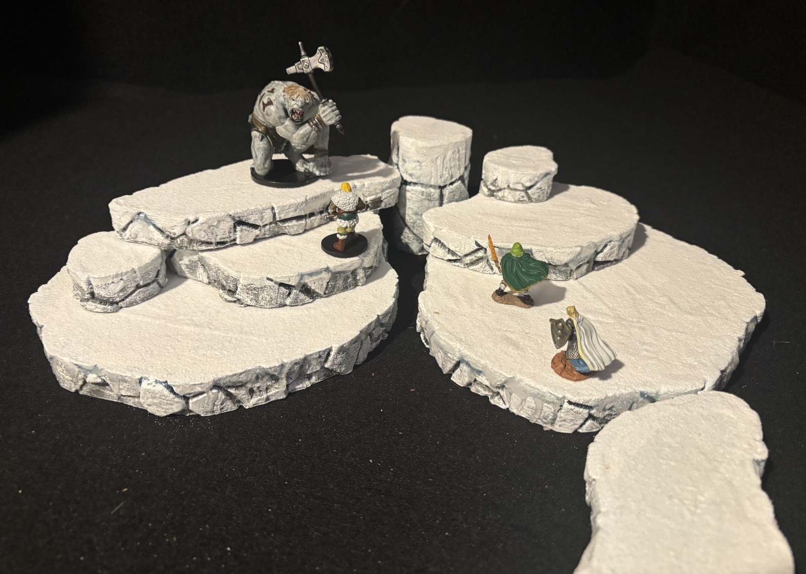 Arctic Hill Stackable Terrain Risers New with Free Shipping