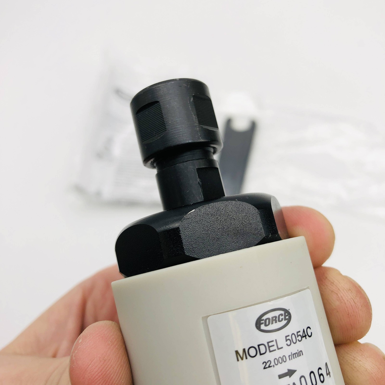 Sioux Snap On 5054C Straight Die Grinder 1/4 Collect 22000RPM 0.5HP Medium Duty