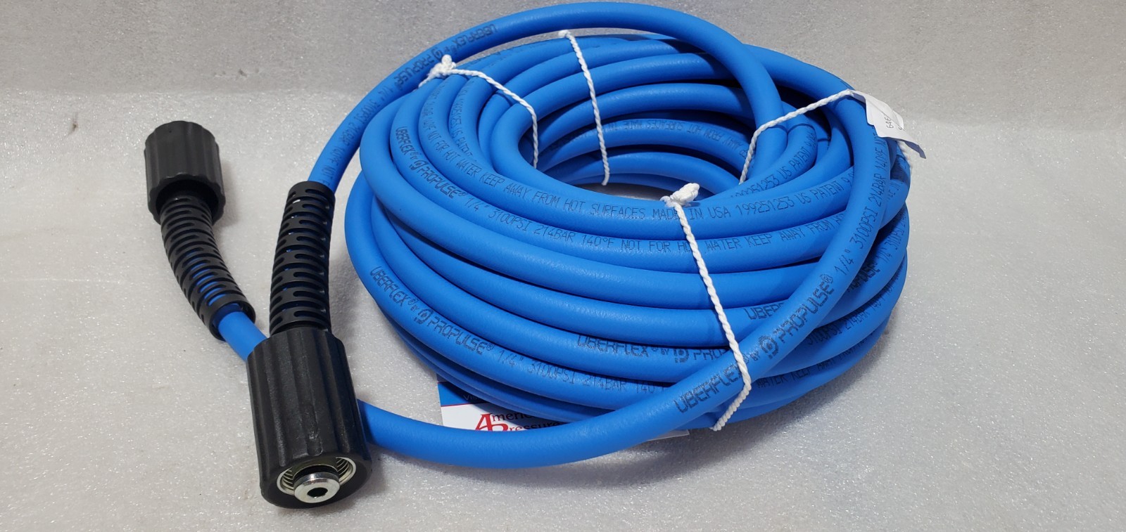 UBERFLEX Kink Resistant Pressure Washer Hose 1/4" x 50' 3,100 PSI