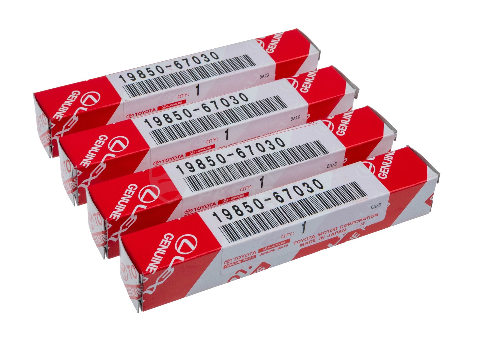 Genuine OEM 4x Glow Plug for Toyota 19850‑67030 1985067030