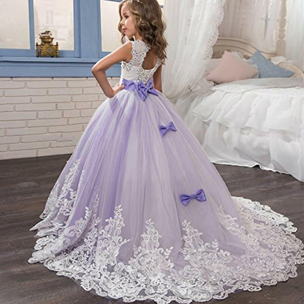3 Hoop Crinoline Girls Wedding Petticoat Children Princess Dress Underskirt US