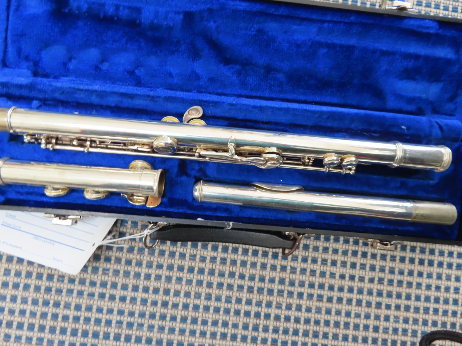 LOT OF 4 FLUTES -ARMSTRONGS, BUNDY, BUFFET- NICE BUT NEED REPAIR