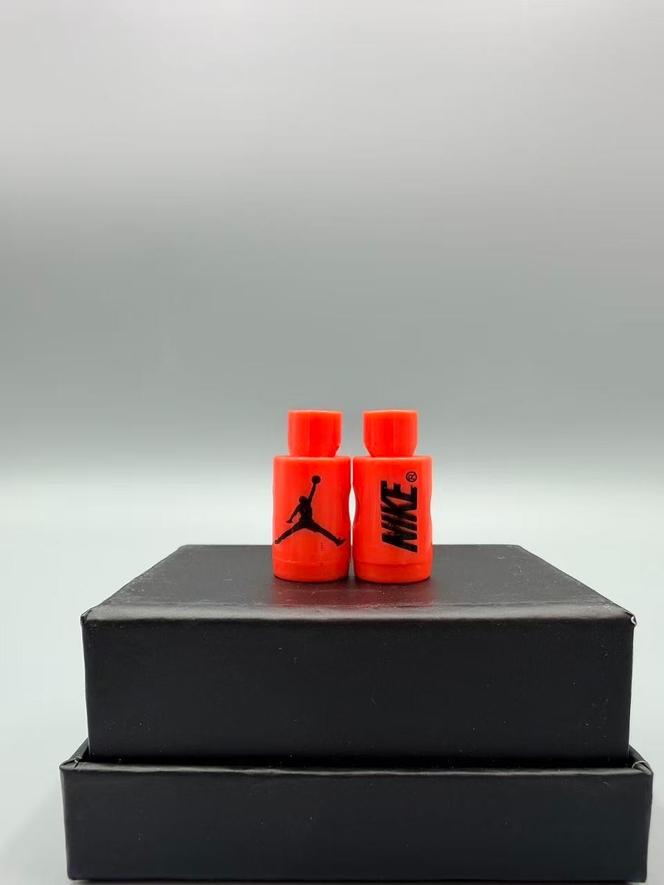 Jordan VI Lace Locks Infrared Base Black Jumpman With Logo (NOT RED)