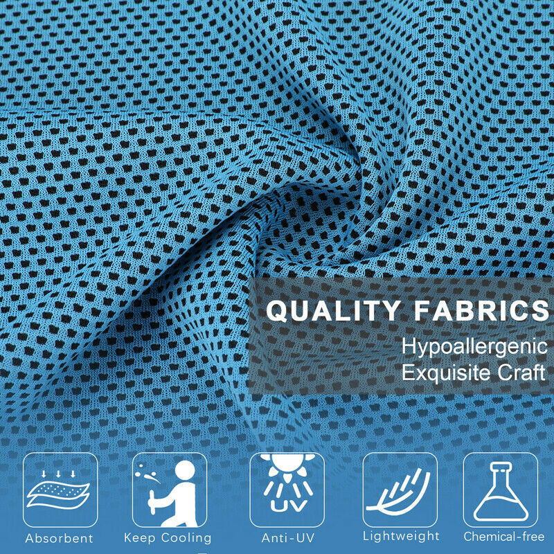 Instant Cooling Towel Ice Towel Neck Wrap For Sports Running Jogging Gym Chilly