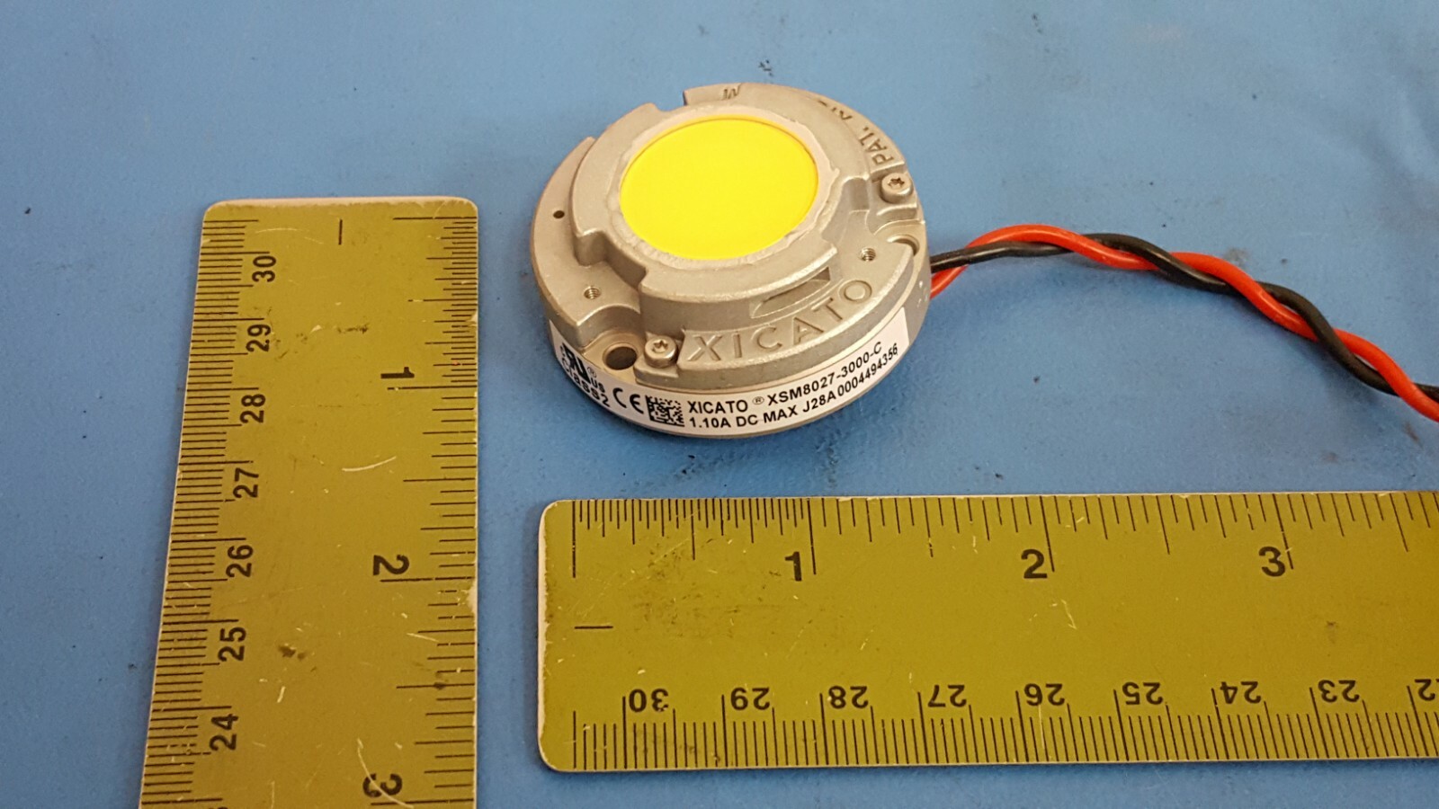 Power LED, Round LED, XSM8030-1300-C, 16VDC, 0.7Amp, 700mA, 11.3W, 1300lm, 3000K
