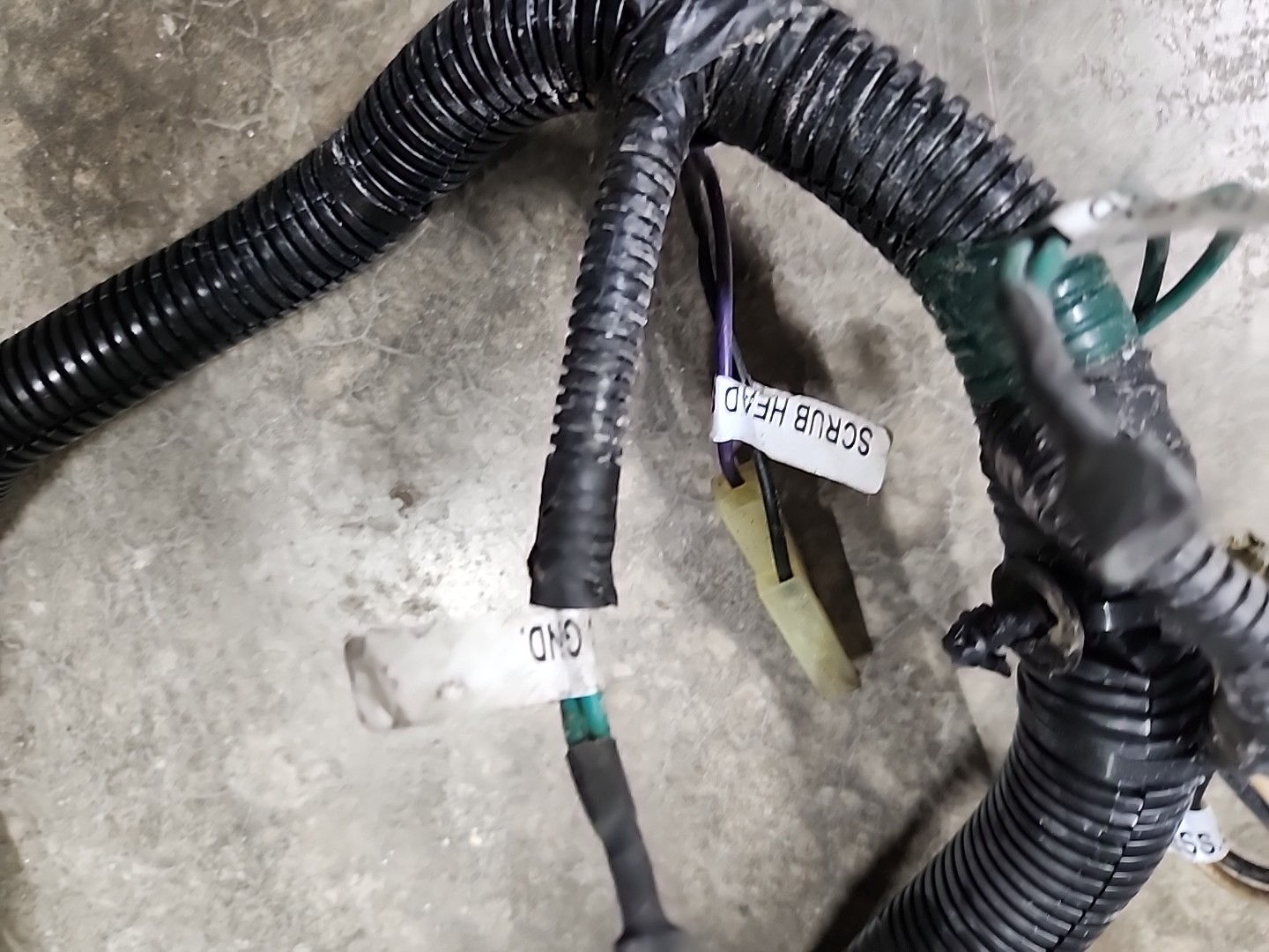 Tennant T300 Complete Wiring Harness