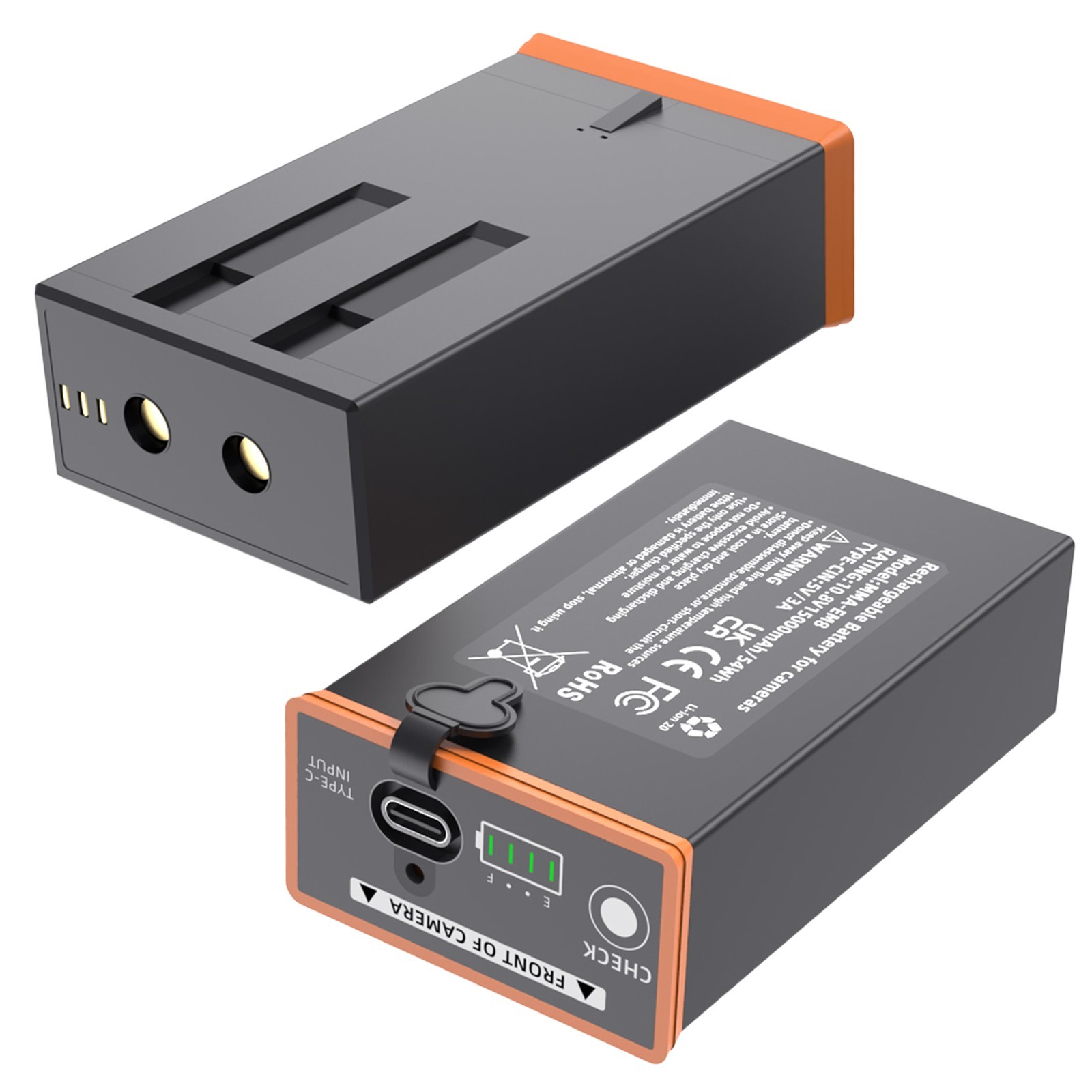 4 Packs Moultrie Power Mag MMA-EM8 5000Ah Battery For Edge Cellular Trai Camera