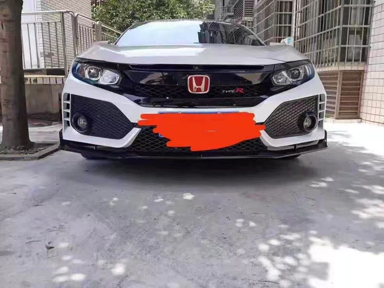 Fit For 11th Honda Civic 2022-2025 3pcs Red Steering Front Rear Badge Emblem USA