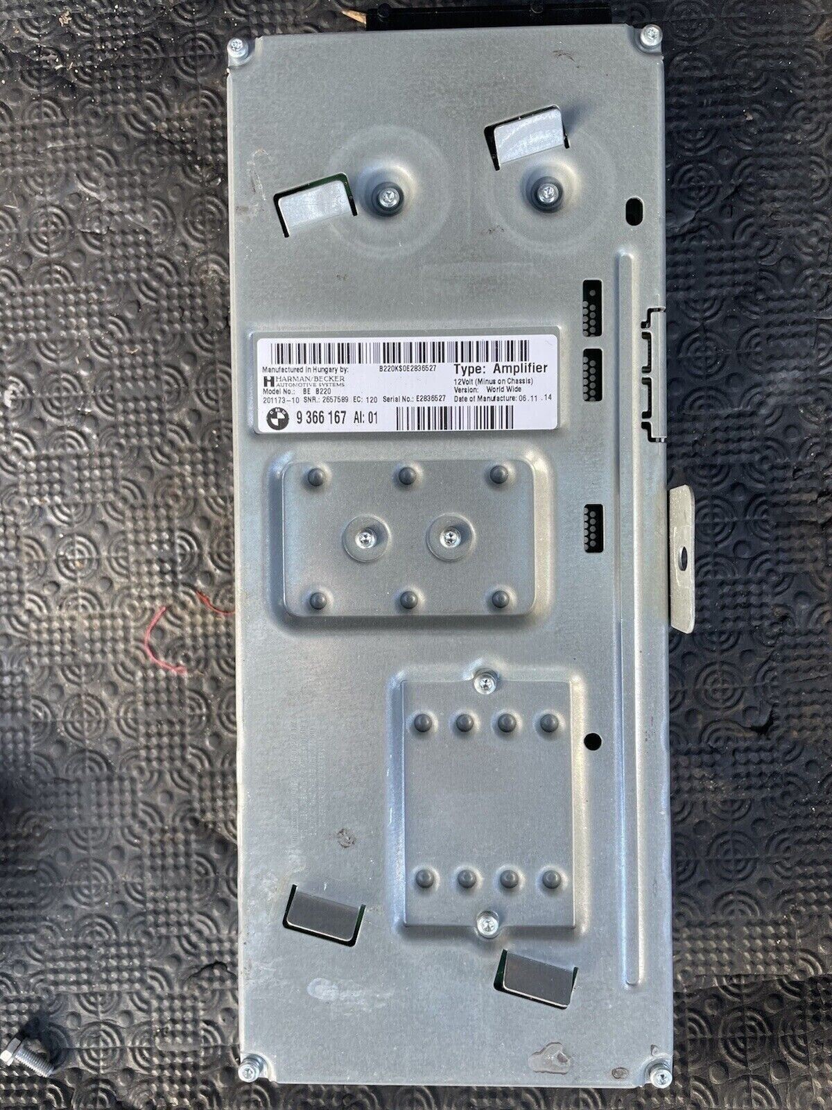 ✅ OEM BMW F30 F34 F36 F32 F80 F82 M3 M4 Stereo Audio Amplifier Amp HARMAN BECKER