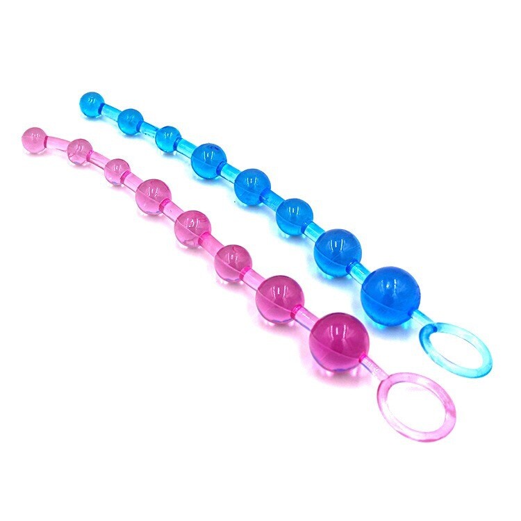 Anal Beads Butt Plug Soft Silicone Anal Sex Toys For Men Women Beginners Dildo