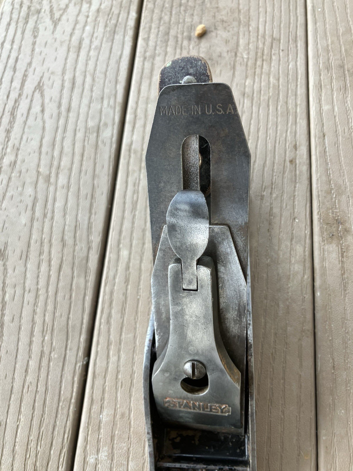 Vintage Stanley Bailey No 3 Woodworking Plane Made In USA