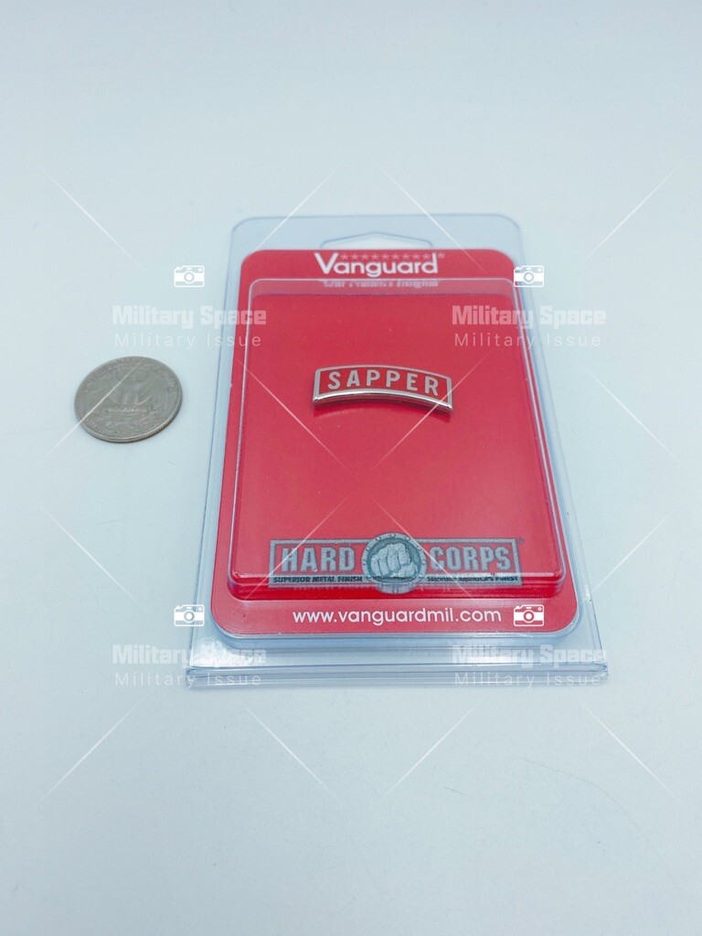 GENUINE  U.S. ARMY ENAMEL TAB: SAPPER