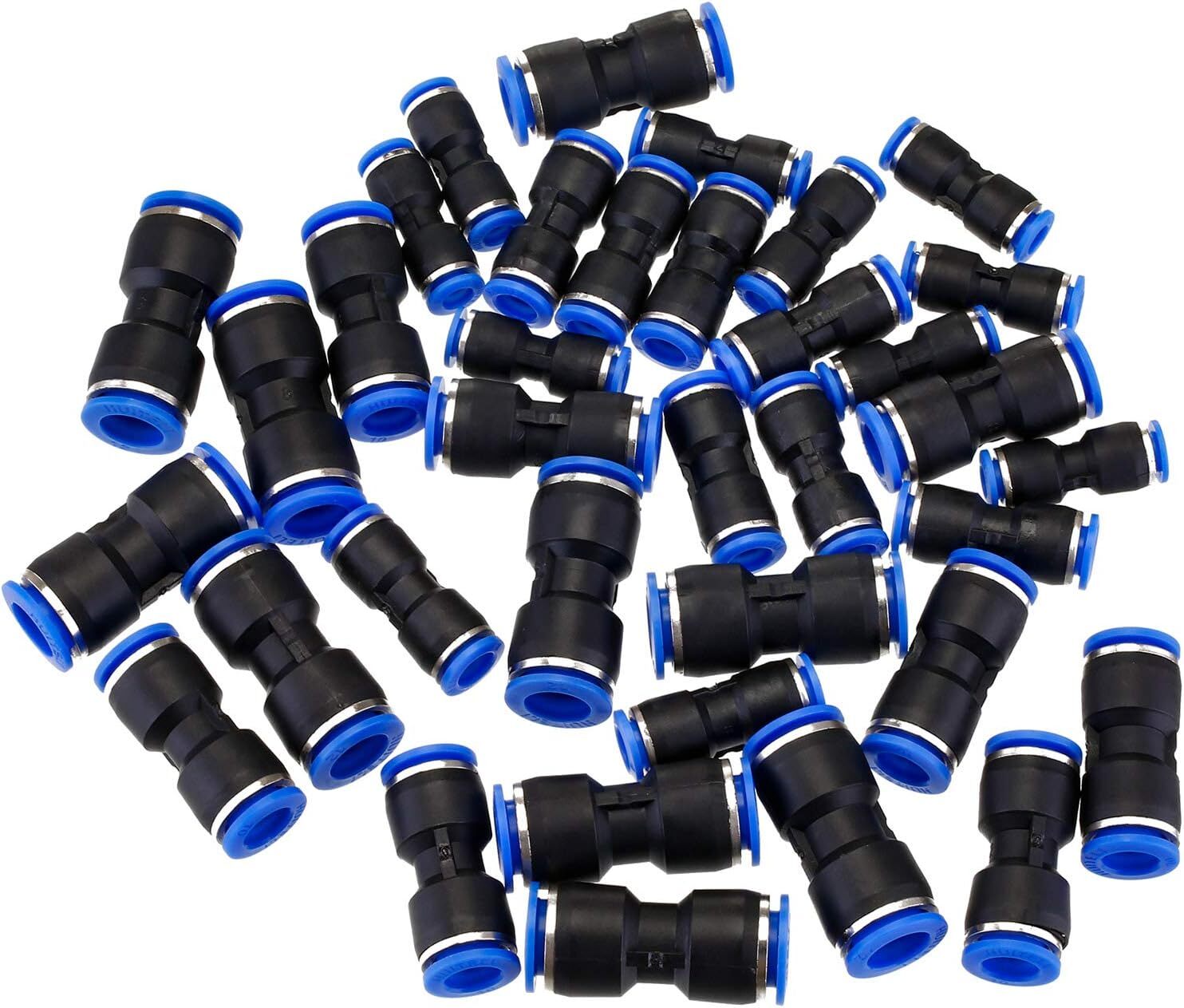 100PCS Quick Connect Pneumatic Air Line Hose Fitting Kit