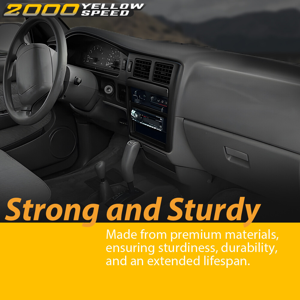 Dash Center Air Vent Radio Bezel Trim W/ Cup Holder Fit For 95-97 Toyota Tacoma