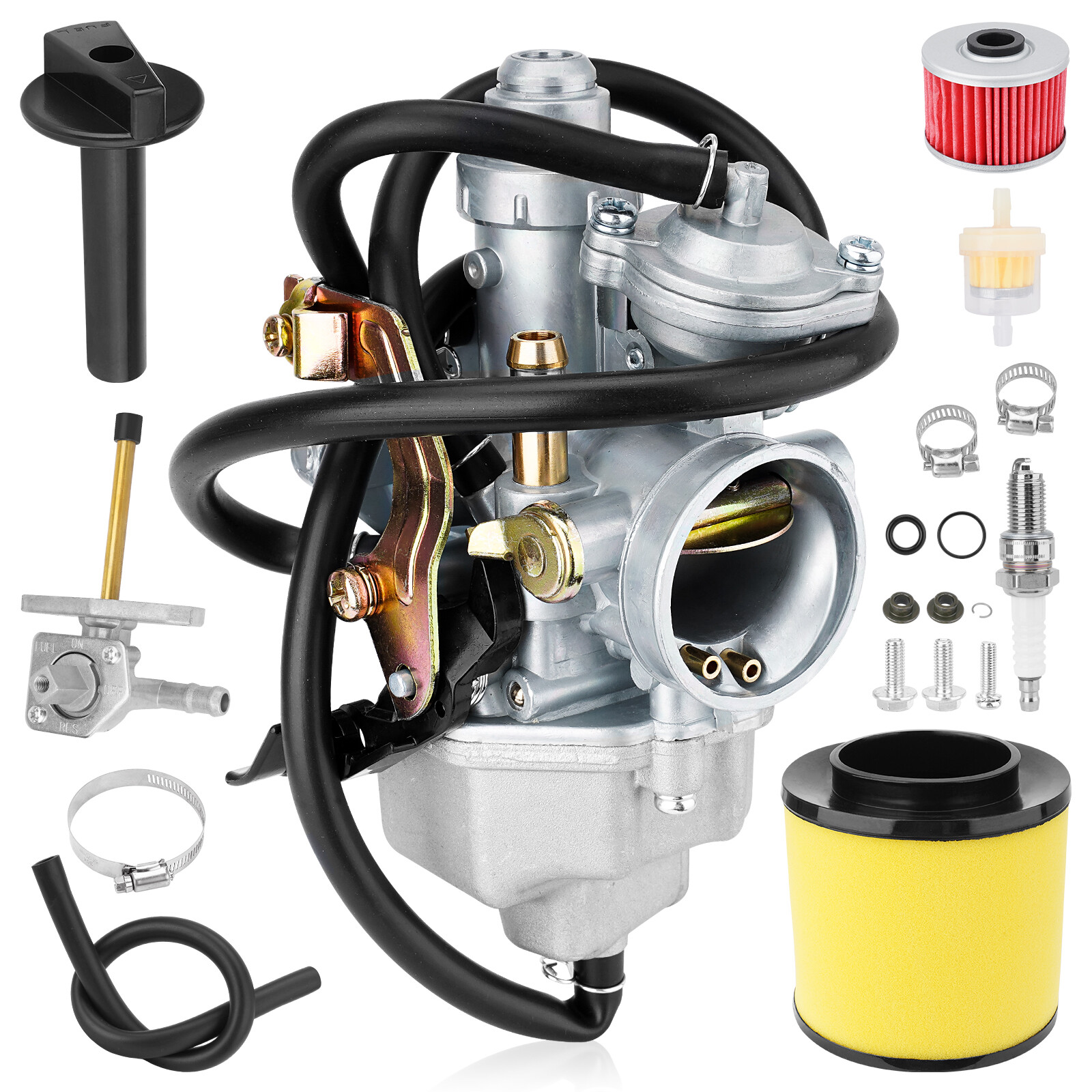 Carburetor Kit for Honda Recon 250 TRX250 TRX250TE TRX250TM 97-07 16100-HM8-B01