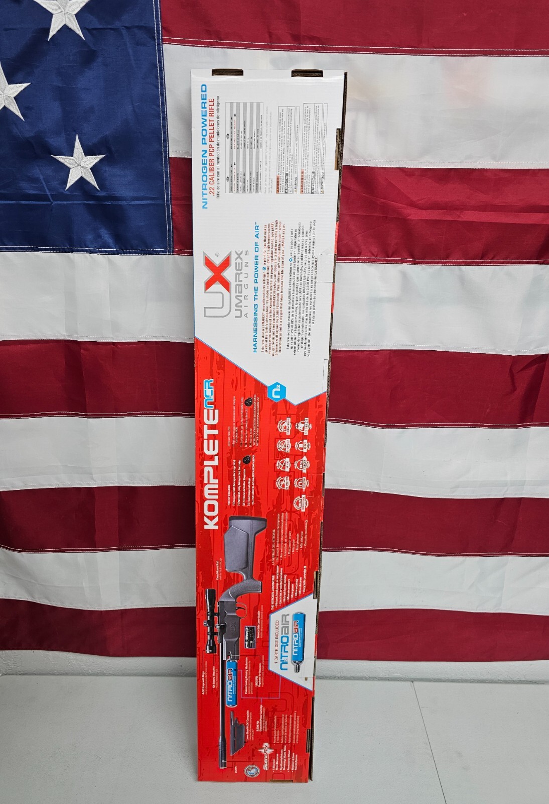 Umarex Komplete NCR .22 cal Side Lever NITROAIR PCP Pellet Air Rifle - 2251558