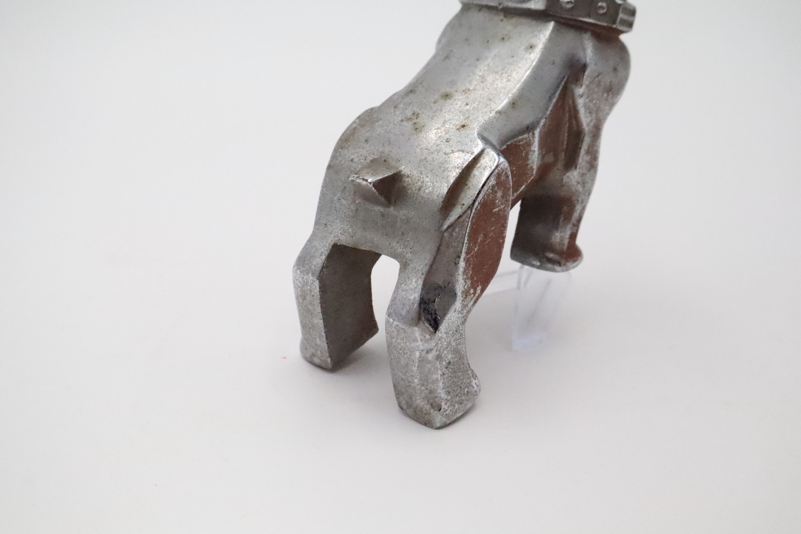 Vintage Mack Trucks Bulldog Hood Ornament Design Patent 87931 Metal