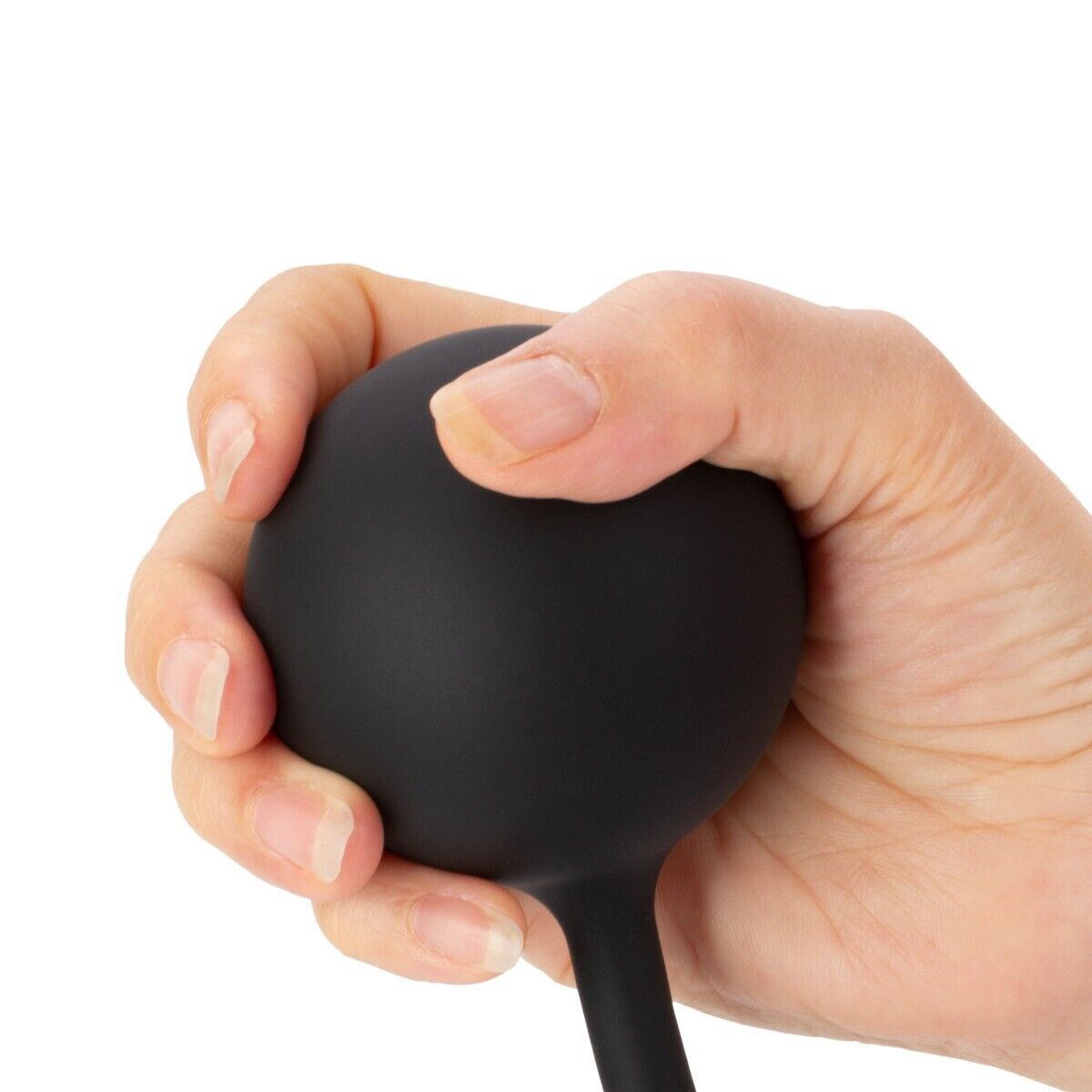 Silicone 2.35" Super Big Huge Extra Large XL Anal Beads Butt Plug Pull Ring