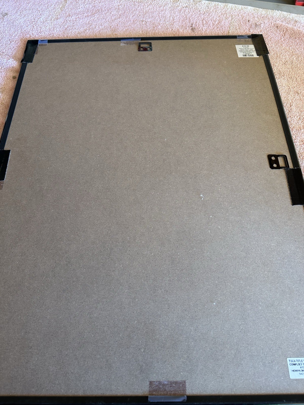 1940s Paper Orange Crush Sign