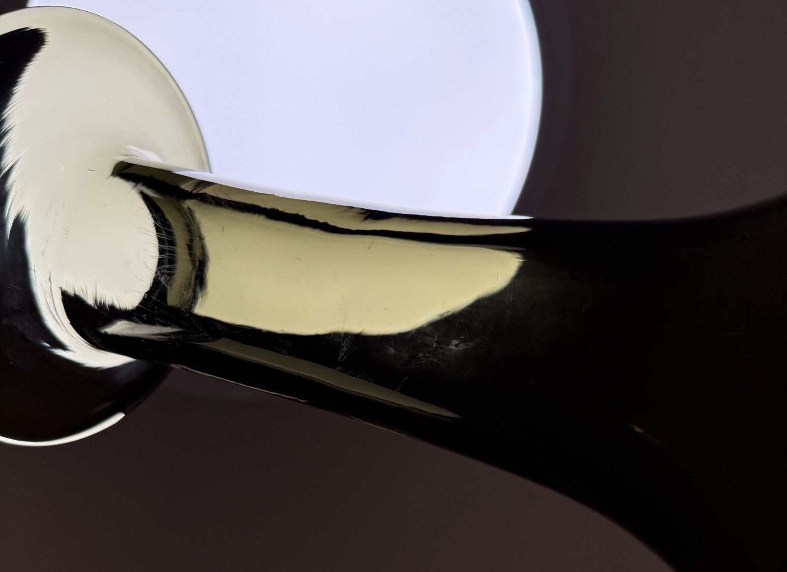 Charcoal Smoke 💨 Vintage Glass Vase 🏺 or Decanter No Stopper Gray Green 🖼️