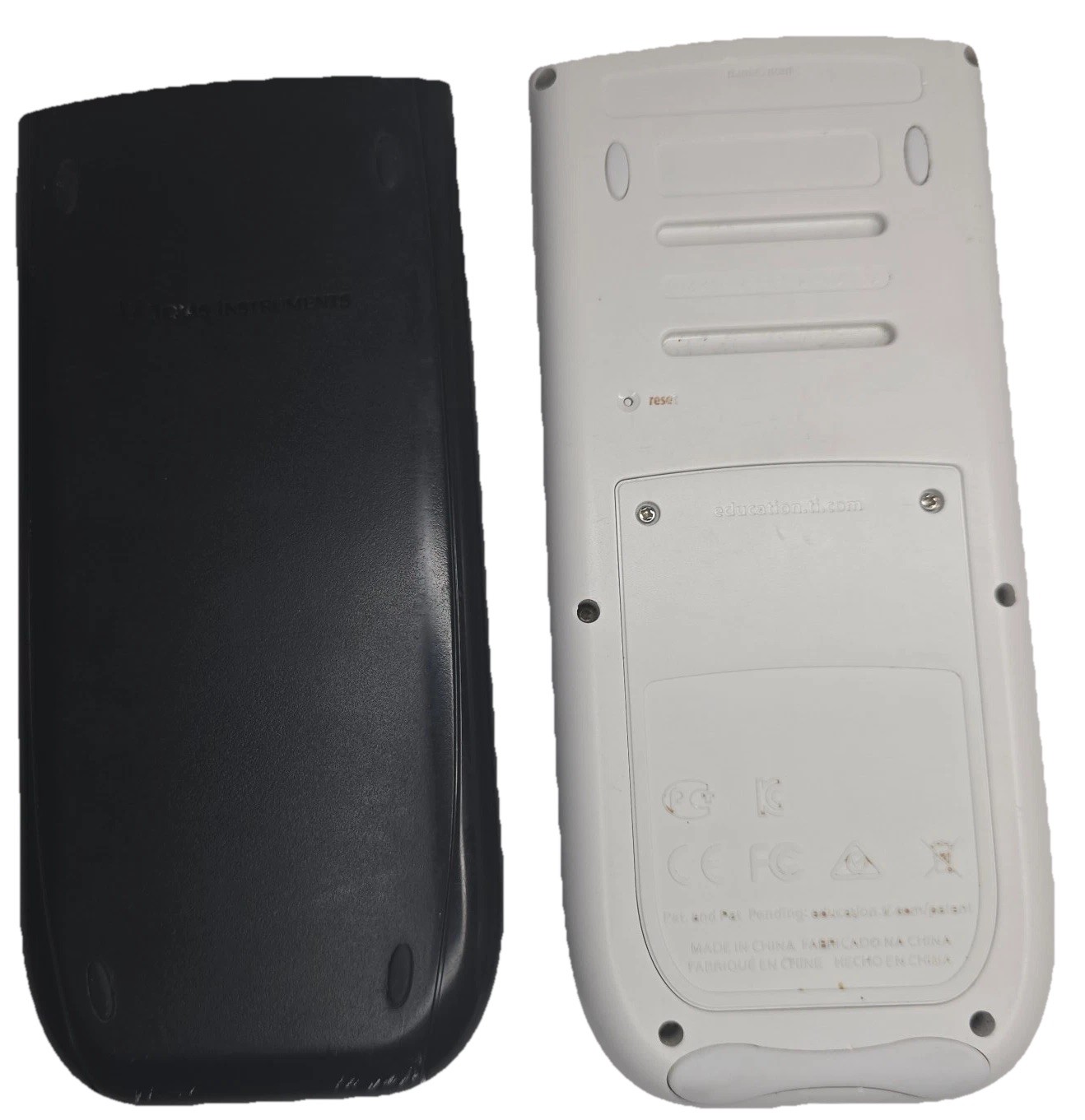 Texas Instruments TI-84 Plus Silver Edition Graphing Calculator + Cover TESTED