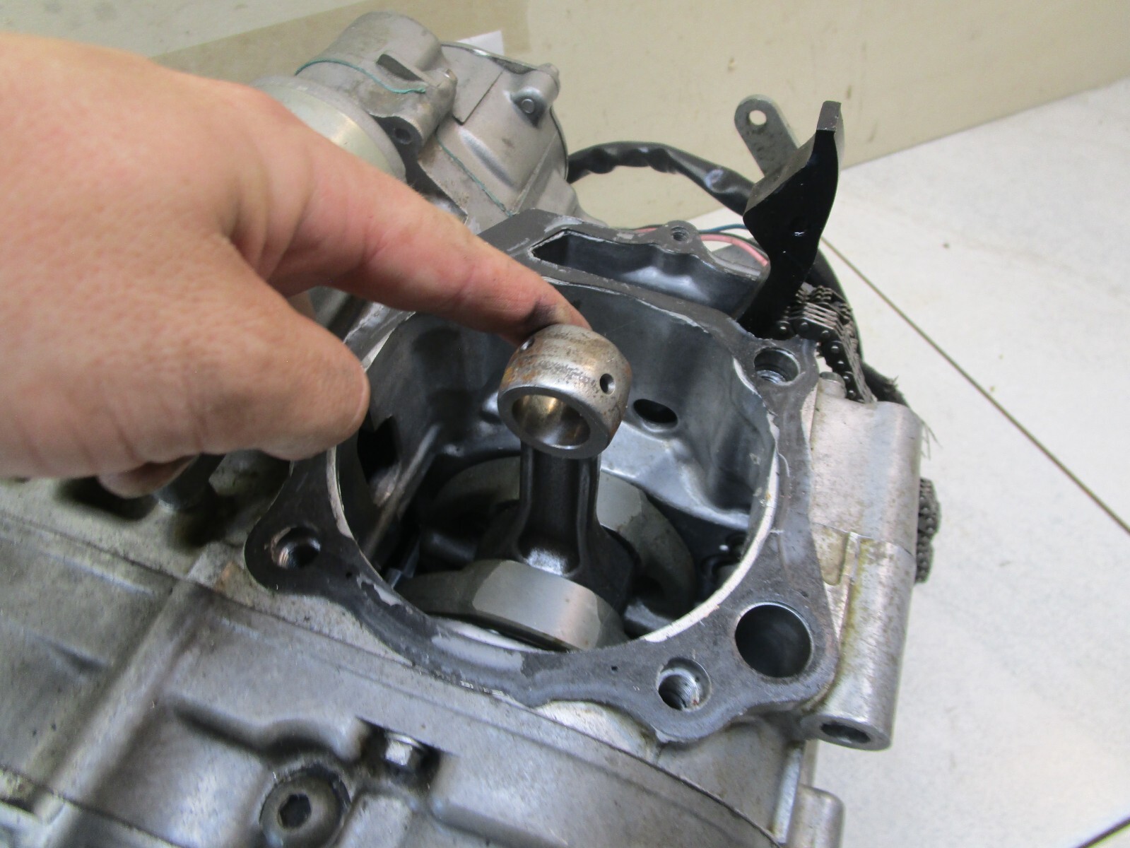 GOOD ENGINE BOTTOM END ! 06-09 suzuki ltr450 ltr 450 r450 quadracer engine motor