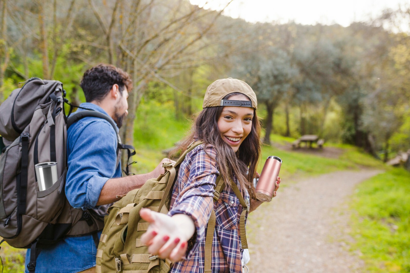 20oz Tumbler Stainless Steel Sip Lid Double Wall Vacuum Insulated Travel Bottle