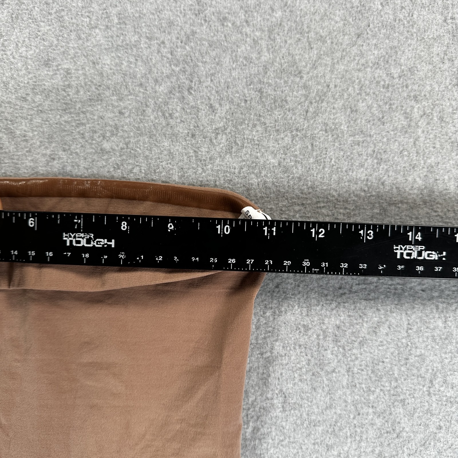 Spanx Shapewear Shorts Womens XL Brown High Waisted Power Series Control