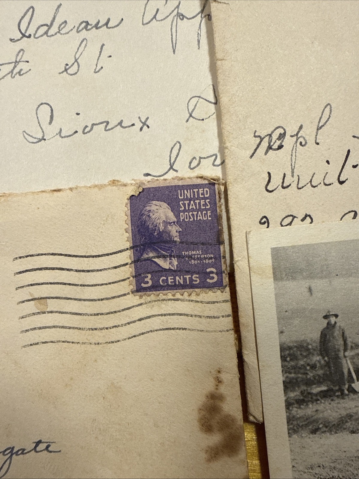 Vintage Letters / Postcards, 1940s - Lot Of 14