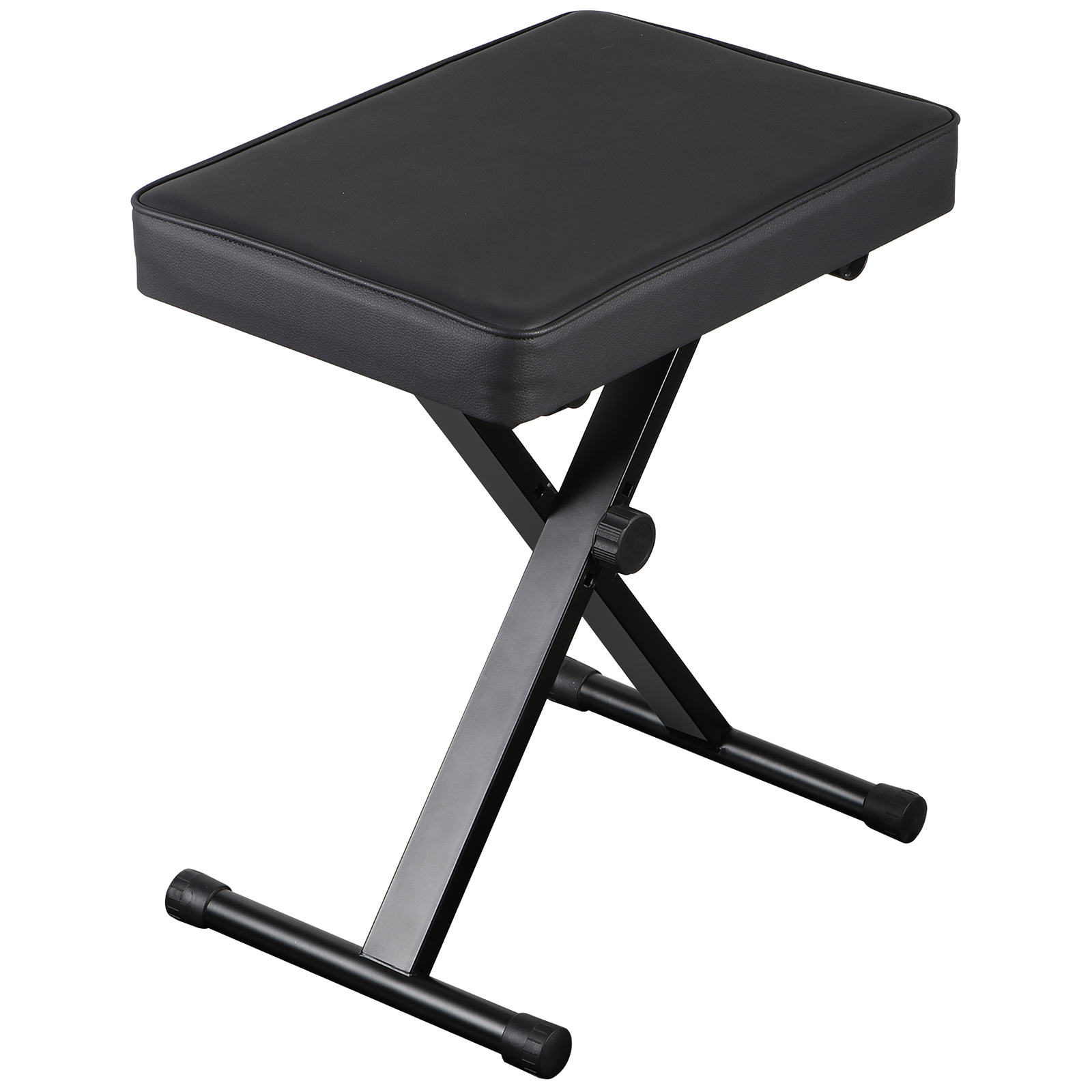 X-Style Piano Bench Thickness Padded Chair Seat Adjustable Height Keyboard Stool