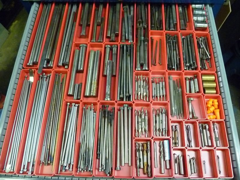 49 Plastic Boxes Drawer Accessory fit Lista Perf 1"deep