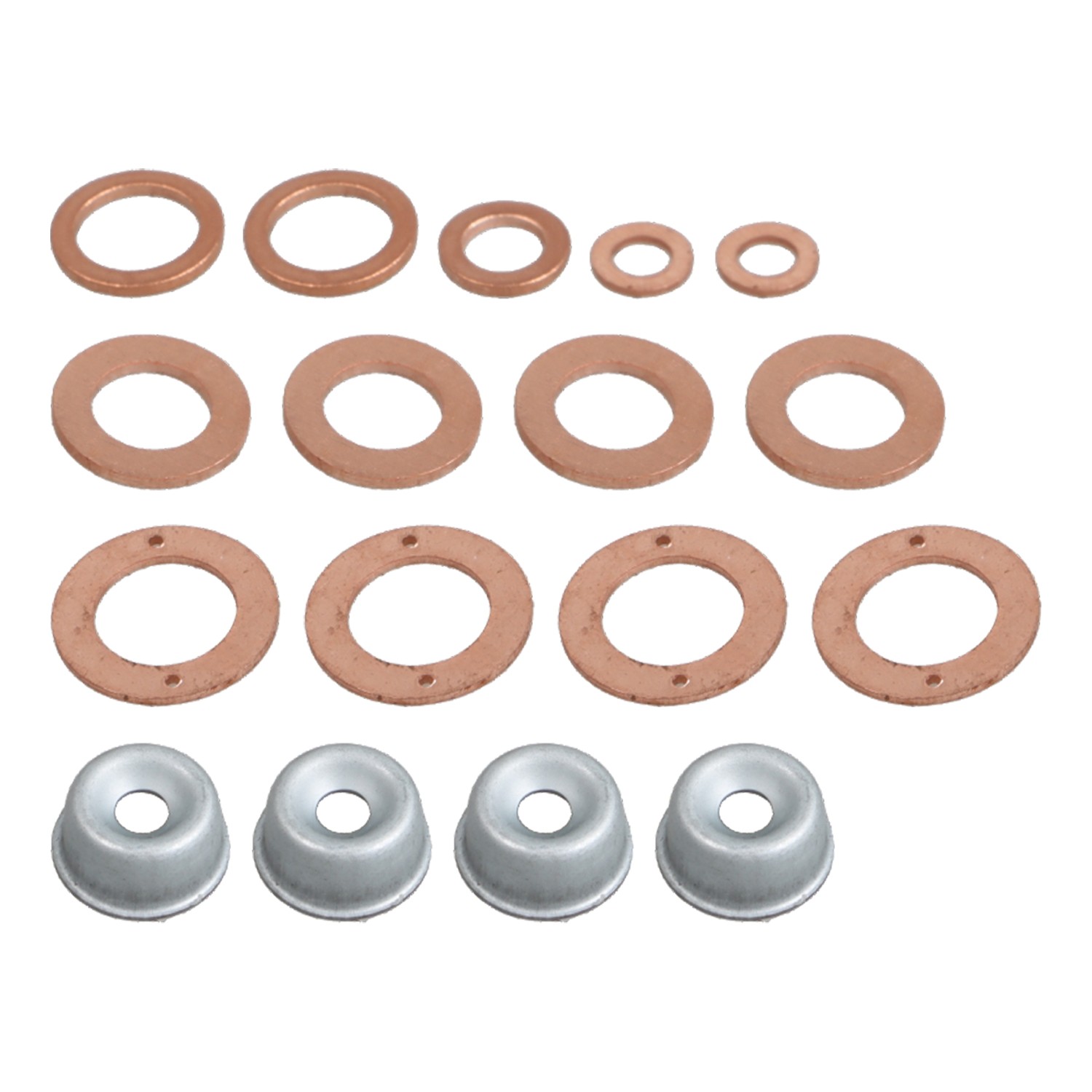 New Injector Seal Kit for Kubota V2203 V2403 V1902 V1702 V1505 19077-53650 4 CYL